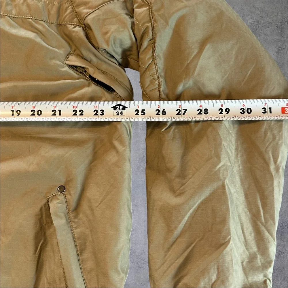 K2 Snowboarding Puffer Jacket Mens Large Tan Season 06 Series Zip Up